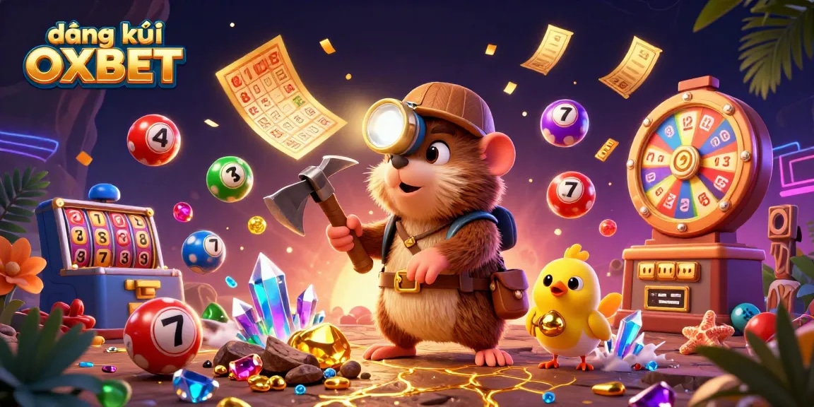 Engage in the exciting world of đăng ký OXBET with vibrant lotteries, spinning wheels, and lively game elements.
