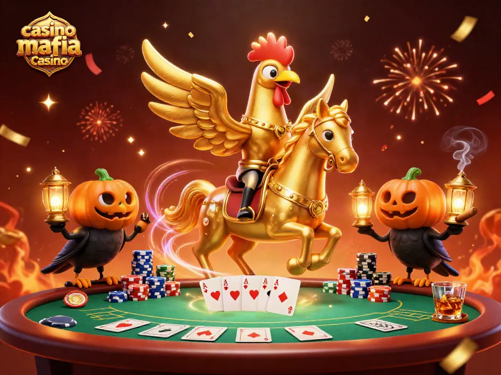 Experience thrilling action at casino mafia casino with vibrant 3D characters and dynamic gaming elements.