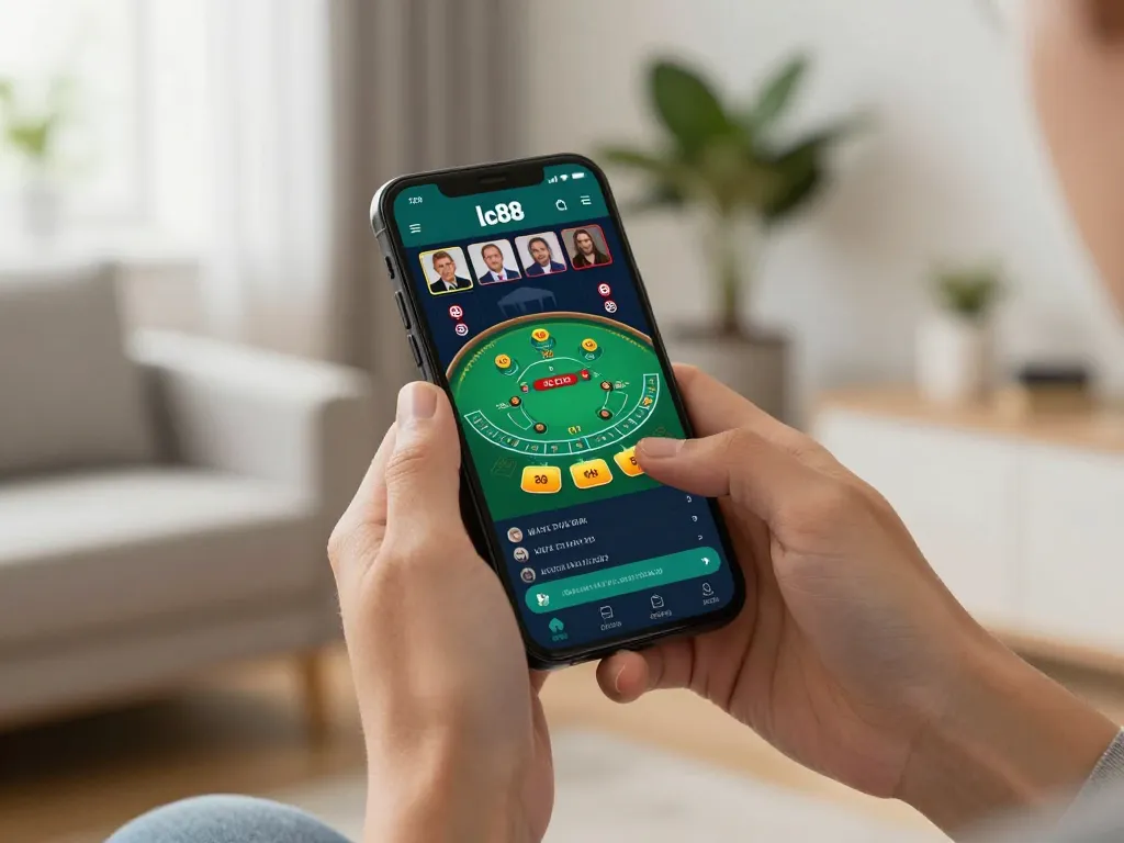 Experience thrill with app lc88 while playing live dealer blackjack on your smartphone.