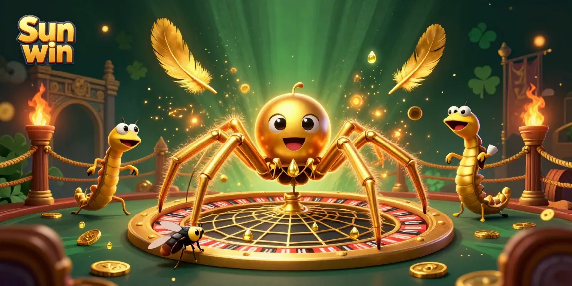 Experience the thrill of Sun win as animated characters stir a dynamic casino scene with vibrant betting energy.